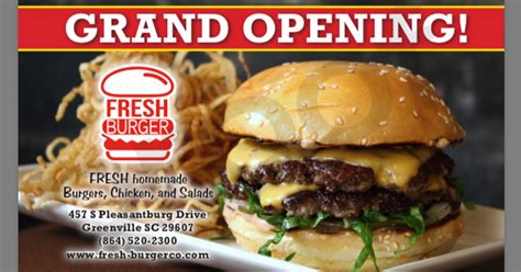 fresh burger greenville sc