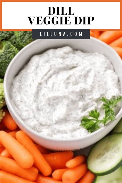 Fresh Dill Vegetable Dip
