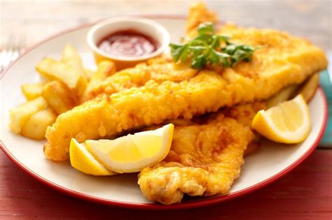 fresh fry fish and chips