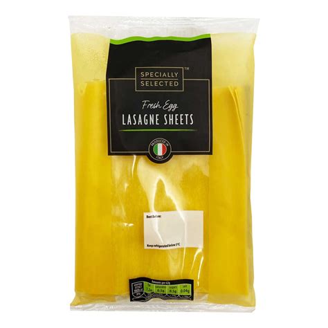 fresh lasagne sheets aldi