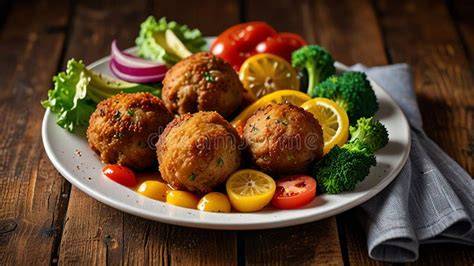 Fresh vegetables for meatballs