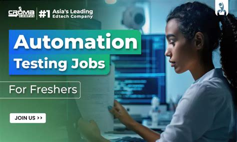 fresher automation testing jobs in chennai