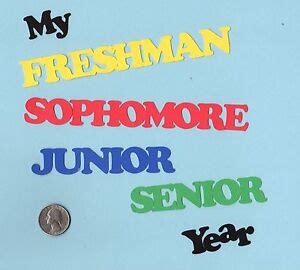 freshman sophomore junior senior colors