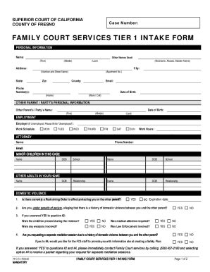 fresno county family court forms