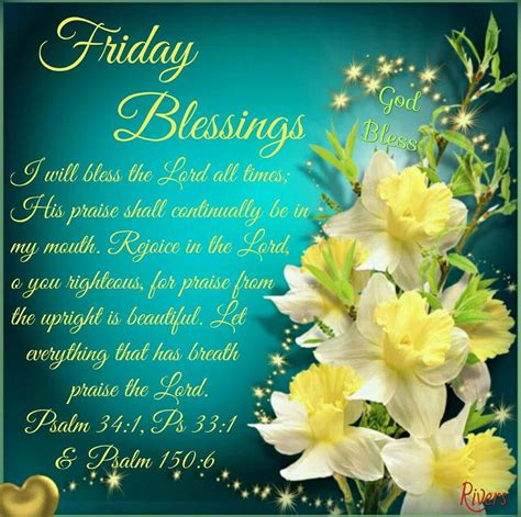 friday blessings sayings with pictures