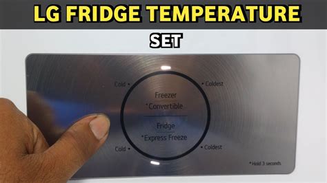 Fridge Lg Temperature