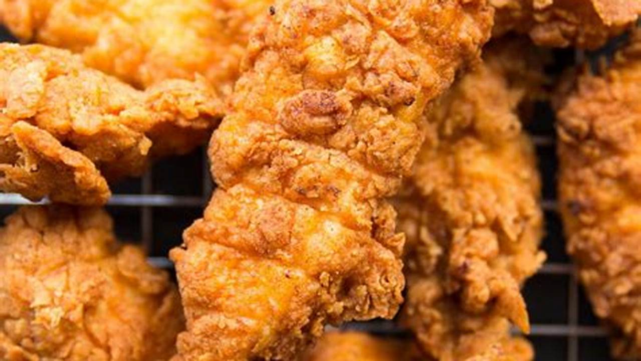 Fried Chicken Tenders: Crispy, Tender, and Oh-So-Good!