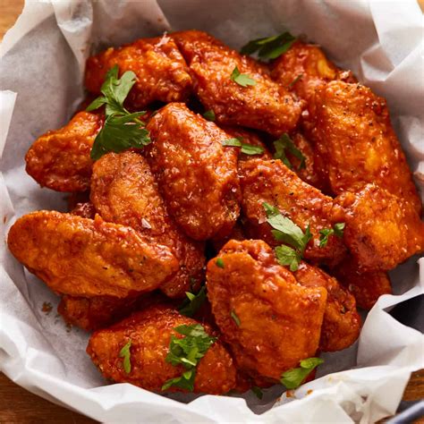 fried buffalo wings