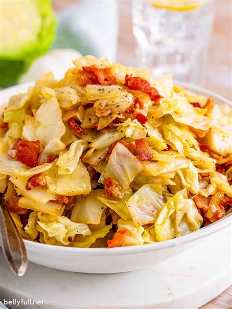 Fried Cabbage In Bacon