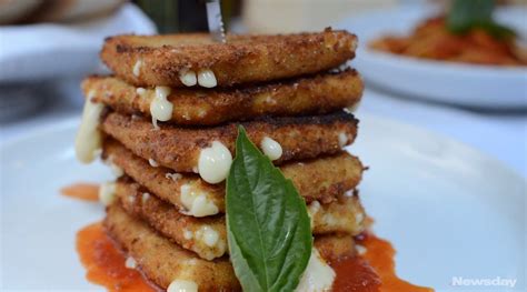 Fried Mozzarella Tower