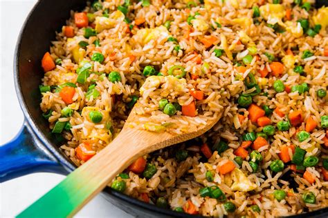 Fried rice cooking