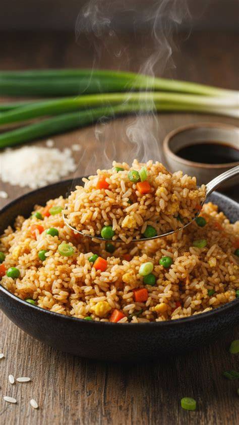 Fried Rice Preparation