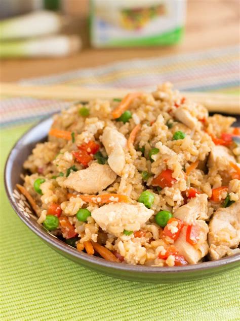 Fried rice protein