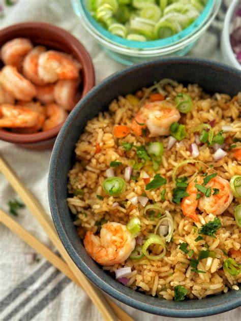 A wok filled with delicious fried rice
