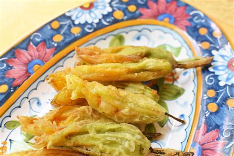 Fried Squash Flowers