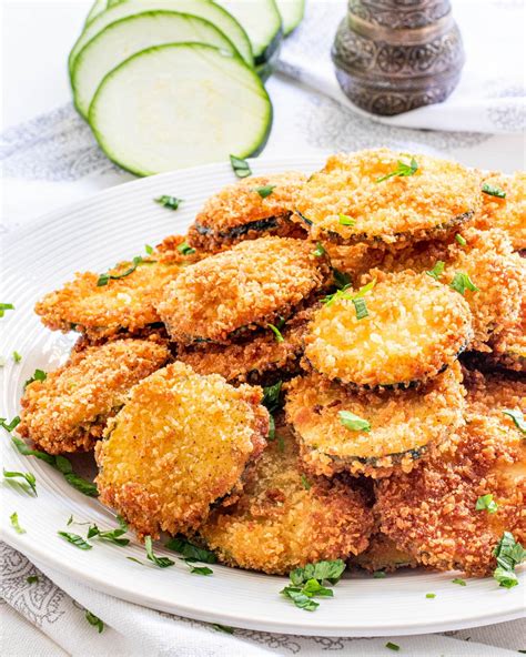 Fried Zucchini Slices