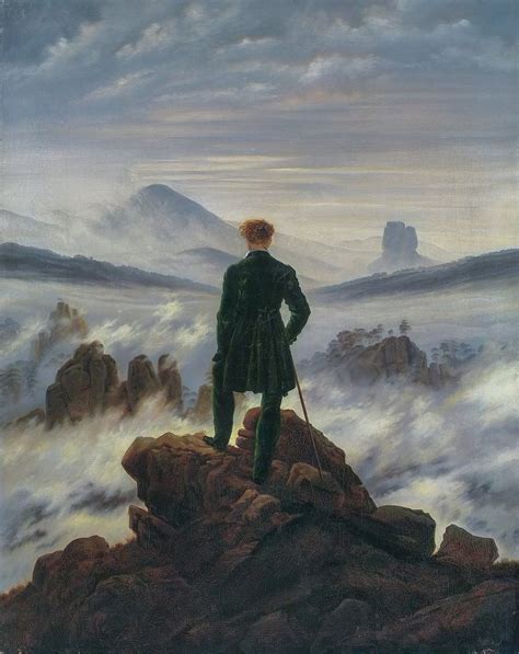 friedrich wanderer sea fog art history