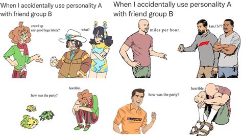 friend group personality meme