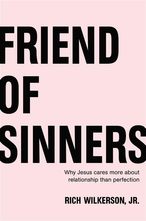 friend of sinners book
