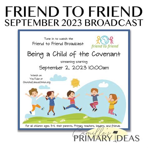 friend to friend september 2023