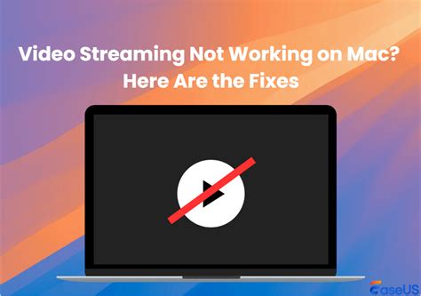 friendly streaming not working on macbook air