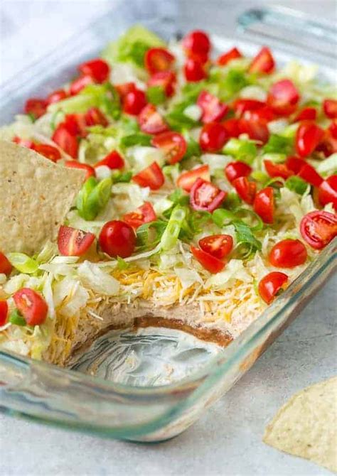 7 Layer Dip Recipe Dinner at the Zoo