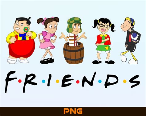 friends el chavo del 8 cartoon
