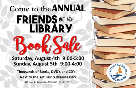 friends of library book sale