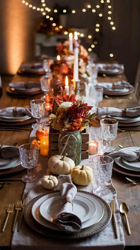 Friendsgiving Table Setting Cheap