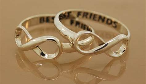 2 Friendship Knot Rings Set of Two Best Friends Rings - Etsy | Anillos