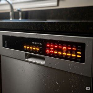 Frigidaire Dishwasher Error Codes Flashing Lights