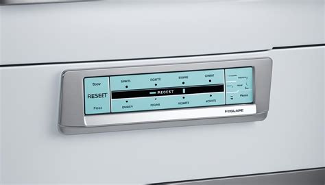 Frigidaire Dishwasher Reset Control Panel