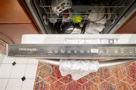 frigidaire dishwasher self clean