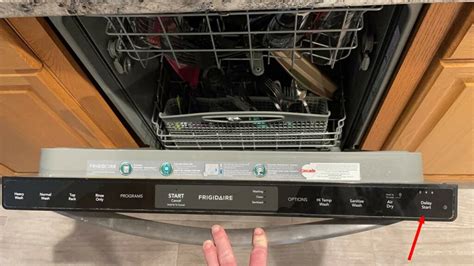 Frigidaire Gallery Dishwasher Delay Start