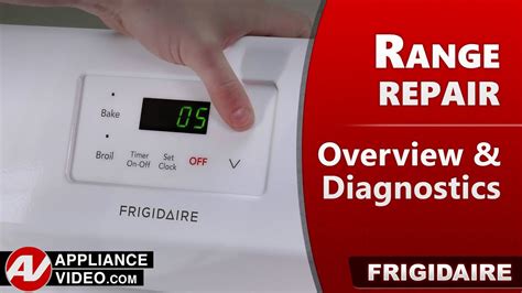 frigidaire professional range error f16