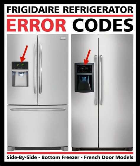 Frigidaire Refrigerator Error Code F