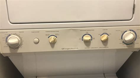 Frigidaire Stackable Washer Dryer Making Loud Noise