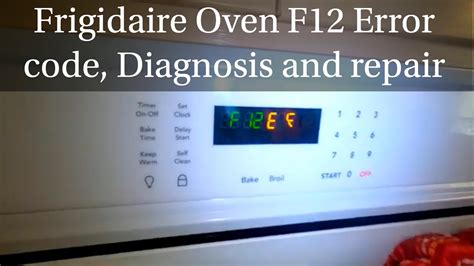 Frigidaire Wall Oven F45 Error Code