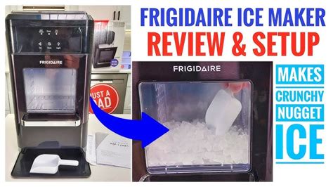 Frigidaire EFIC256GREY GALLERY 44LBS Crunchy Chewable Nugget Ice Maker