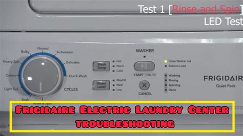 Frigidaire Washer Code E4 Troubleshooting Guide How To Fix It