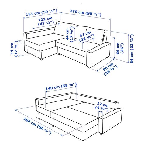 Popular Friheten Sofa Measurements Best References