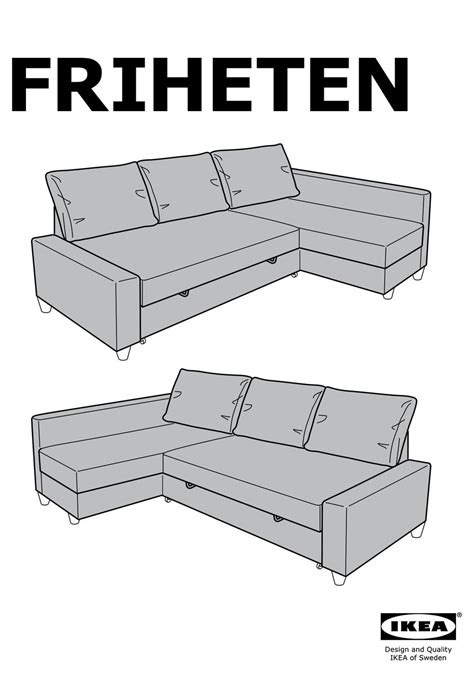 Popular Friheten Sofa Bed Ikea Instructions 2023