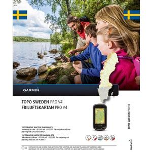 Garmin Friluftskartan Pro V4 Norra Norrland Svart →【GPS på Sportamore】