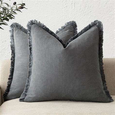 Fringe Couch Pillows