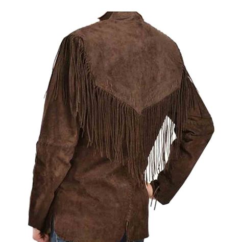 Fringe Jacket Brown