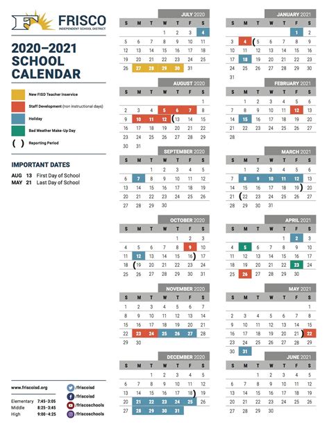 Frisco Isd Calendar 21-22