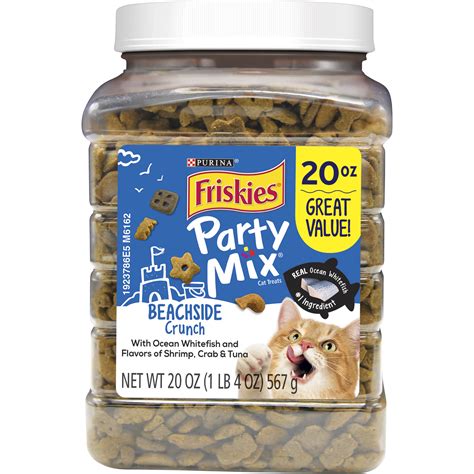 friskies party mix cat treats ingredients