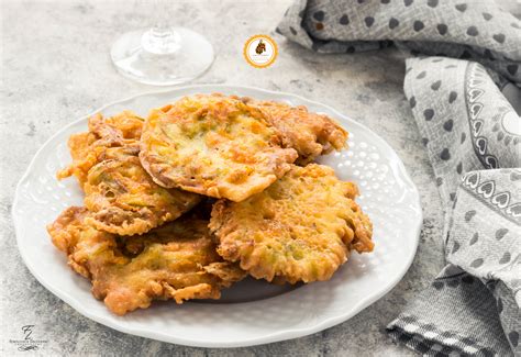 frittelle con fiori di zucca napoletane