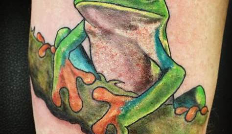 Beautiful Frog Tattoos Designs For Girls and Women
