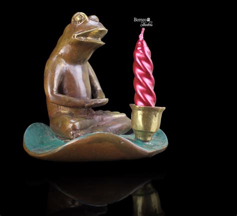 Frog Candle Holder